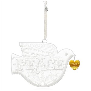 2015 Premium Peace on Earth Hallmark Keepsake Ornament QGO1769