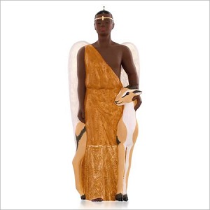 2015 Message From Above Angel *African American Hallmark Keepsake Ornament QSM7757