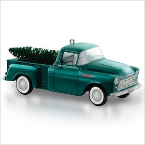 2015 All-American Trucks 21st 1957 Chevrolet 3100 Hallmark Keepsake Ornament QX9019
