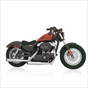 2015 Harley-Davidson Motorcycle Milestones 17th 2014 Sportster Forty Eight Hallmark Keepsake Ornament QX9039