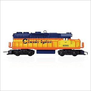 2015 Lionel Trains 20th Chessie System Locomotive Hallmark Keepsake Ornament QX9047