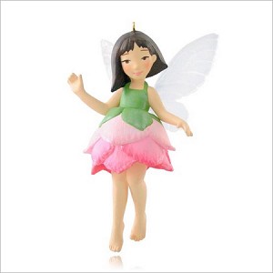 2015 Fairy Messengers 11th Lotus Fairy Hallmark Keepsake Ornament QX9217