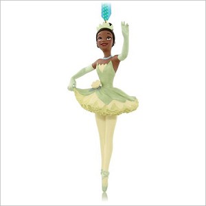 2015 Princess and the Frog Tiana Ballerina Hallmark Keepsake Ornament QXD6069