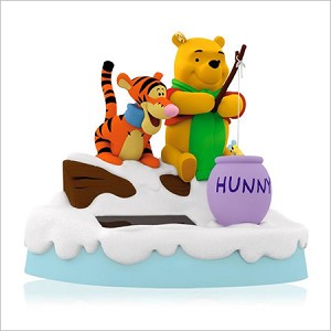 2015 Winnie the Pooh Ice Fishin Friends *Magic Hallmark Keepsake Ornament QXD6107