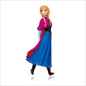 2015 Frozen Princess Anna Hallmark Keepsake Ornament QXD6149