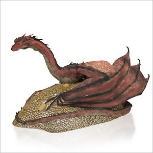 2015 The Hobbit Smaug Awakens Hallmark Keepsake Ornament QXI2257