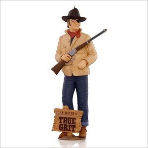 2015 True Grit John Wayne Hallmark Keepsake Ornament QXI2377