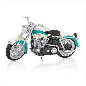 2015 Harley-Davidson 1958 FLH Duo Glide Hallmark Keepsake Ornament QXI2549