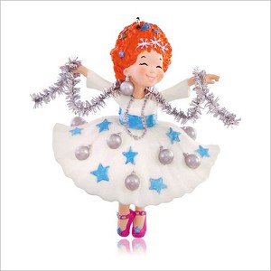 2015 Fancy Nancy Christmas Hallmark Keepsake Ornament QXI2677