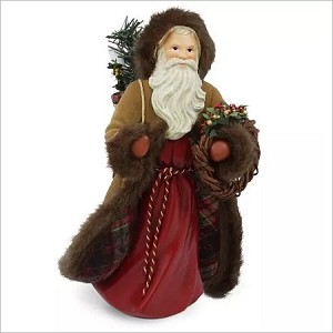 2016 Father Christmas Tabletop Display Hallmark Keepsake Ornament LPR3351