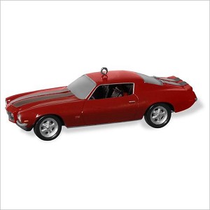 2016 Classic American Cars 26th 1970 Chevrolet Camaro Z28 Hallmark Keepsake Ornament QX9004