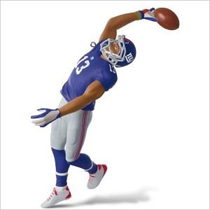 2016 Football Legends Complement Odell Beckham Jr. New York Giants Hallmark Keepsake Ornament QXI3501