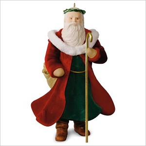 2016 Father Christmas *MINIATURE Hallmark Keepsake Ornament QXM8534