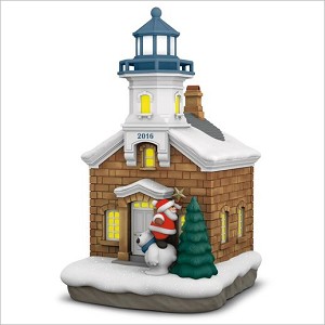 2016 Holiday Lighthouse 5th *Magic Cord Hallmark Keepsake Ornament qx9184