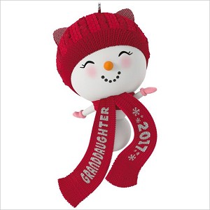2017 Granddaughter Hallmark Keepsake Ornament QGO1152
