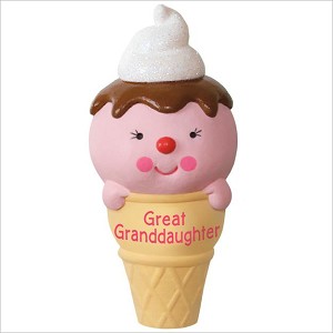 2017 Great-Granddaughter Ice Cream Cone Hallmark Keepsake Ornament QGO1175