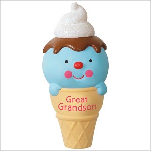2017 Great-Grandson Ice Cream Cone Hallmark Keepsake Ornament QGO1182
