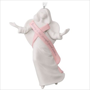 2017 Strength Within Breast Cancer Angel Hallmark Keepsake Ornament QGO1315