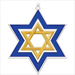 2017 Season of Miracles Star of David Hallmark Keepsake Ornament QGO1345