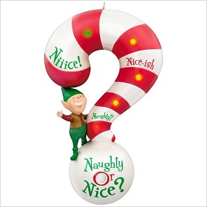 2017 Naughty or Nice *Magic Hallmark Keepsake Ornament QGO1632