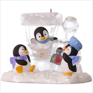 2017 Penguin Express Hallmark Keepsake Ornament QGO1635
