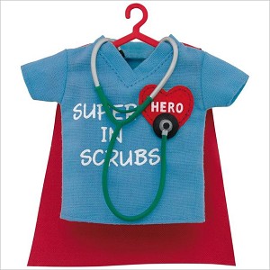 2017 Superhero in Scrubs Hallmark Keepsake Ornament QGO1755