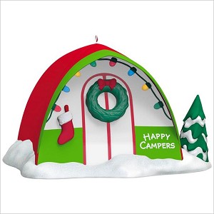 2017 Happy Campers Tent Hallmark Keepsake Ornament QGO1792