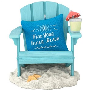 2017 A Day at the Beach Chair Hallmark Keepsake Ornament QGO1795