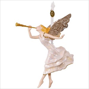 2017 Premium Angel of Winter Wonder Hallmark Keepsake Ornament QK1342