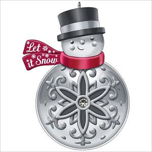 2017 Premium Let It Snowman (VSDB) Hallmark Keepsake Ornament QK1745