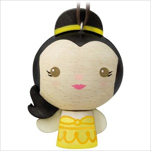 2017 Beauty and the Beast Belle *Wood Ornament Hallmark Keepsake Ornament QKK3556