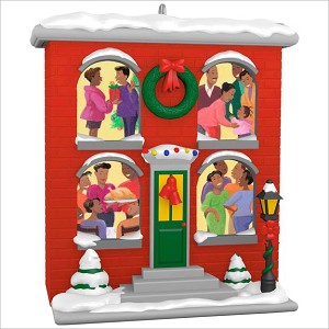 2017 Christmas is Better Together Hallmark Keepsake Ornament QSM7812