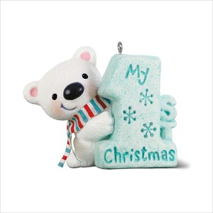 2018 My 1st Christmas Hallmark Keepsake Ornament QGO2016