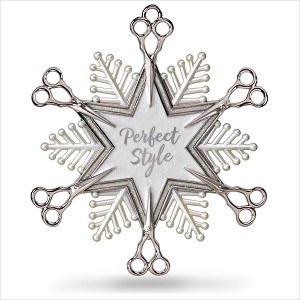 2018 Holiday Style Scissor Snowflake Hallmark Keepsake Ornament QGO2173