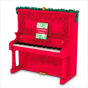 2018 Deck the Halls Red Piano *Magic Hallmark Keepsake Ornament QGO2196