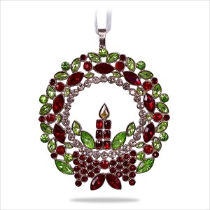 2018 Premium Radiant Wreath Hallmark Keepsake Ornament QK6386