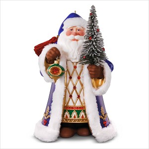 2018 Premium Old World Santa Hallmark Keepsake Ornament QK6413