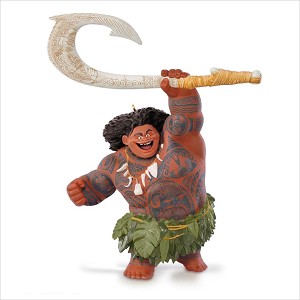 2018 Moana Maui Hallmark Keepsake Ornament QXD6286