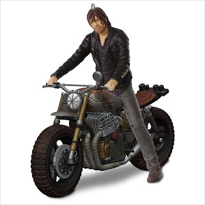 2018 The Walking Dead Daryl Rides Again Hallmark Keepsake Ornament QXI2903