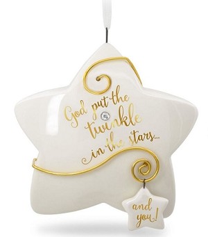 2018 Godchild Star Hallmark Keepsake Ornament QXH4003
