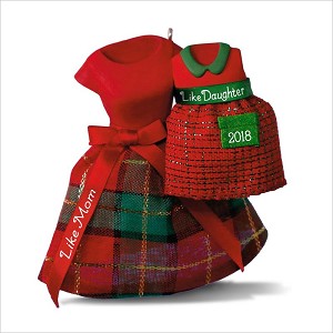 2018 Like Mom, Like Daughter Dresses Hallmark Keepsake Ornament QGO1783