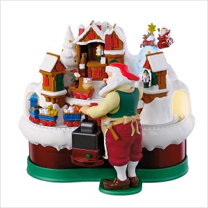 2018 Santa's Magic Train *Magic Hallmark Keepsake Ornament QGO1896