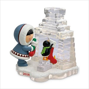 2018 Frosty Friends 39th Hallmark Keepsake Ornament QX9456