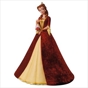 2018 Premium Beauty and the Beast Christmas Belle Hallmark Keepsake Ornament QXD6276