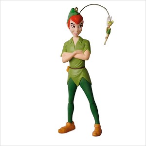 2018 Peter Pan Faith, Trust, and Pixie Dust Hallmark Keepsake Ornament QXD6303