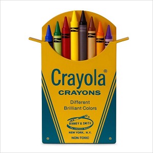 2018 Crayola Classic Box of 8 Hallmark Keepsake Ornament QXI3236