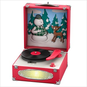 2018 Rudolph the Red-Nosed Reindeer Record Player *Magic Hallmark Keepsake Ornament QXI3283
