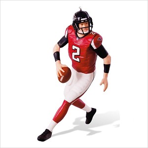 2018 Football Legends 24th Atlanta Falcons Matt Ryan Hallmark Keepsake Ornament QXI3373