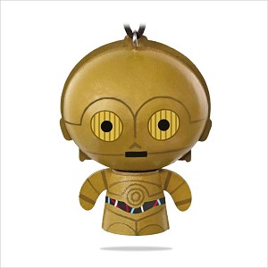 2018 C-3PO *Wood Ornament Hallmark Keepsake Ornament QXI3403
