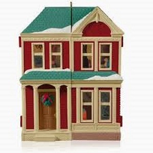 2014 Nostalgic House Victorian Dollhouse *Club Hallmark Keepsake Ornament QXC5075-2